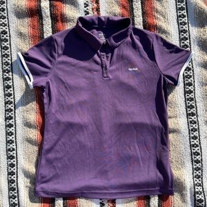 Reebok Purple Golf Tee Play Dry XL